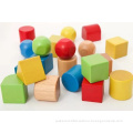 Children's wooden building block